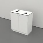 Cube Design Recycling stations Nordic Office Furniture