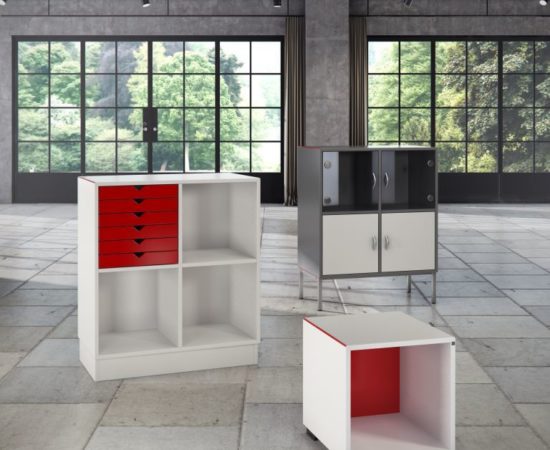 Cube Design V Bookcase storage units Nordic Office furniture