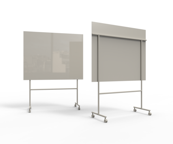 Lintex Mono Mobile Glass board Nordic Office Furniture