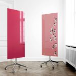 Lintex Mood Mobile Glass Board Nordic Office Furniture